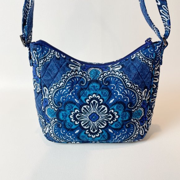 Vera Bradley Mini Andi Crossbody Blue Tapestry - Picture 6 of 12